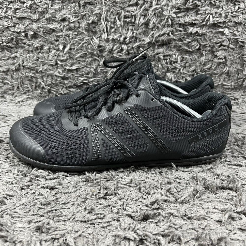 Xero Shoes HFS Barefoot Running Sneakers Men's Black Lace-Up Low Top - 12.5